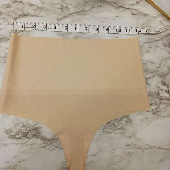 3 pieces women's Invisible high-waisted unicolor panties set size M - Picture 4 of 9